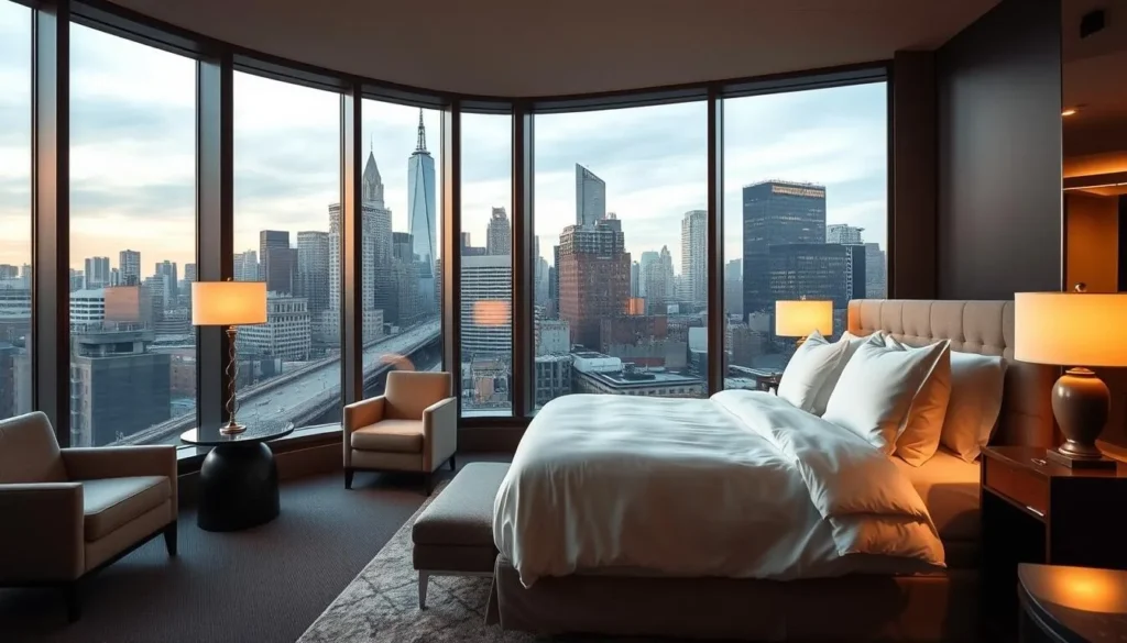 Luxury hotel in DUMBO with Manhattan skyline views, a top Kings County New York accommodation option Luxury hotel in DUMBO with Manhattan skyline views, a top Kings County New York accommodation option
