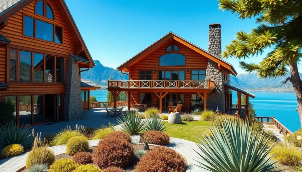 Luxury lodge overlooking Lake Lacar in San Martin de los Andes