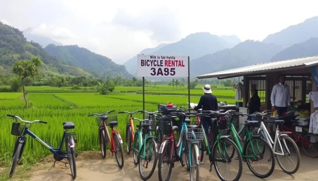 Mai Chau bicycle rental