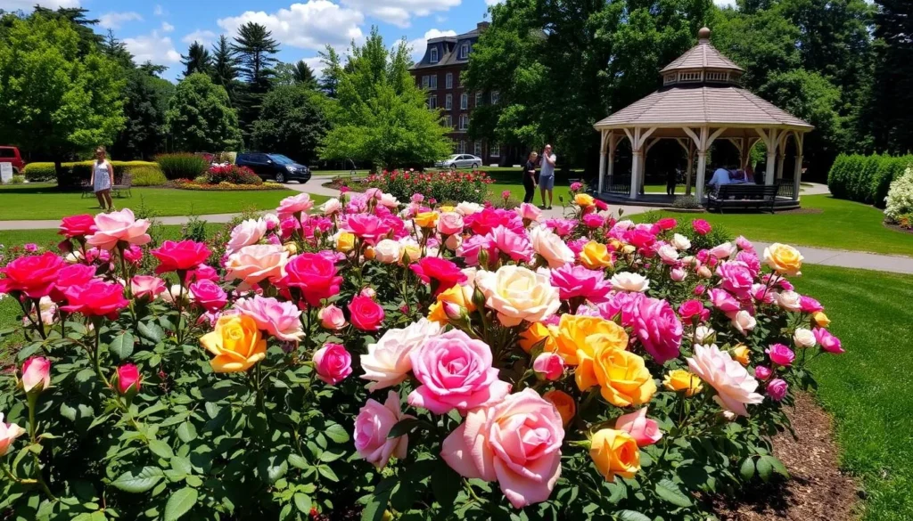 Malcolm Gross Rose Garden in Allentown Pennsylvania, a peaceful outdoor thing to do Malcolm Gross Rose Garden in Allentown Pennsylvania, a peaceful outdoor thing to do