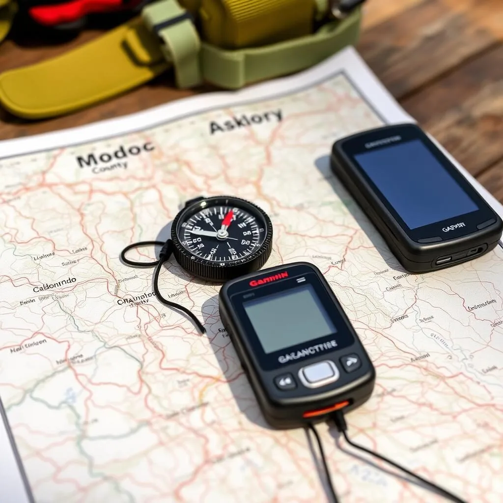 Map and compass for navigation in areas with limited cell service Map and compass for navigation in areas with limited cell service