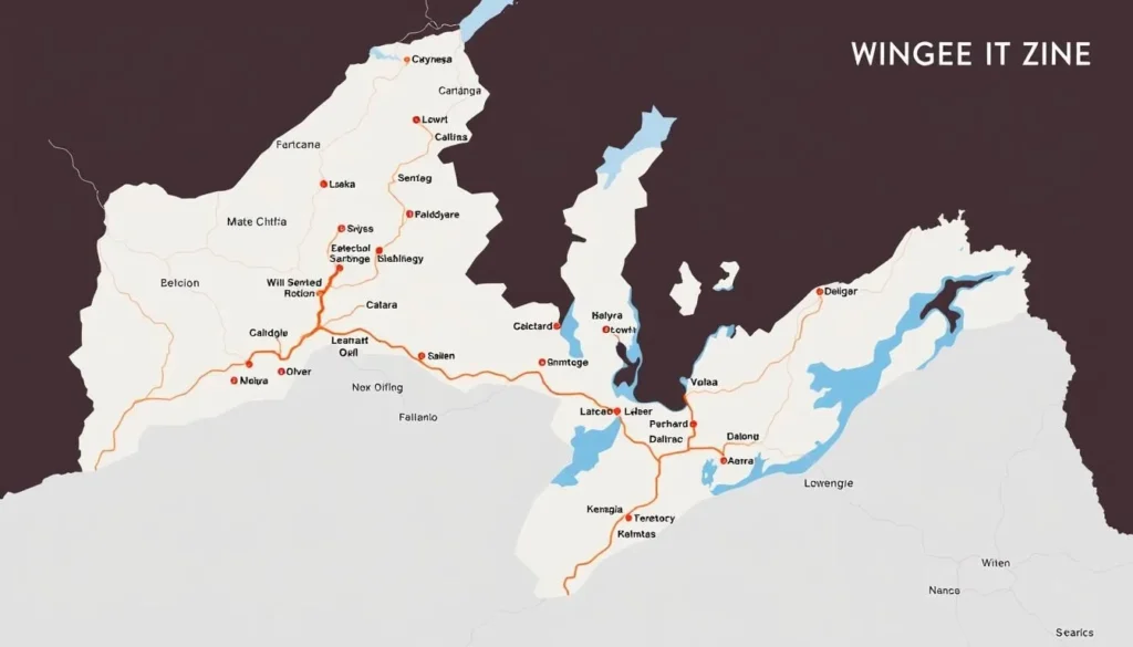 Map of Finger Lakes wine trails showing the locations of major wineries around Seneca, Cayuga, and Keuka lakes Map of Finger Lakes wine trails showing the locations of major wineries around Seneca, Cayuga, and Keuka lakes