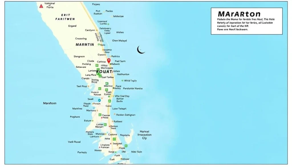 Marathon Florida location map