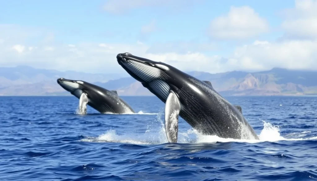 Maui whale watching tour