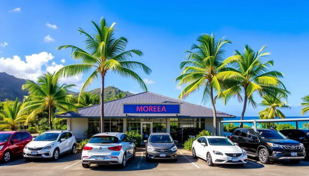 Moorea car rental image