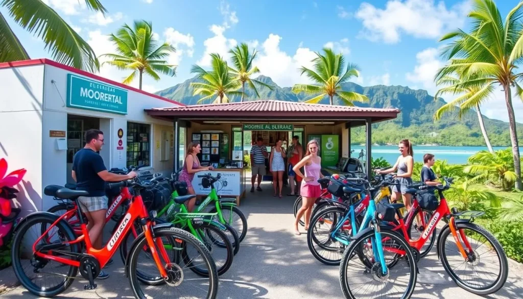 Moorea e-bike rental image