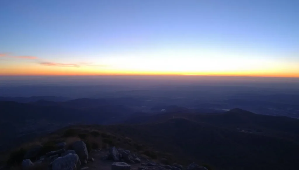 Mount Diablo summit view