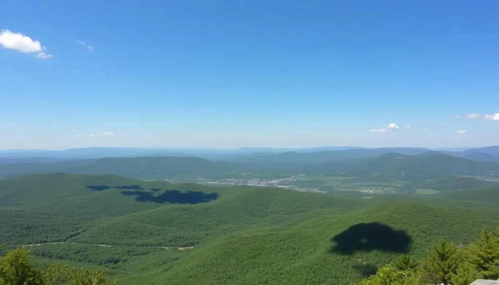 Mount Equinox Skyline Drive view of Manchester Valley Mount Equinox Skyline Drive view of Manchester Valley