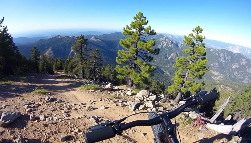 Mountain biking in Big Bear