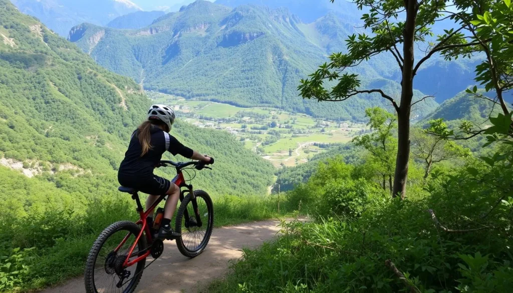 Mountain biking in Lagoon Valley Park