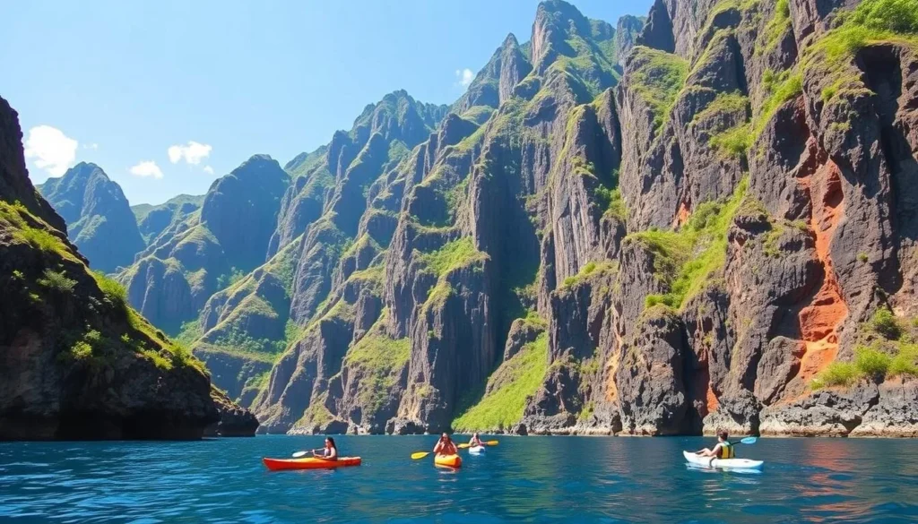Nā Pali Coast kayaking and boat tours image