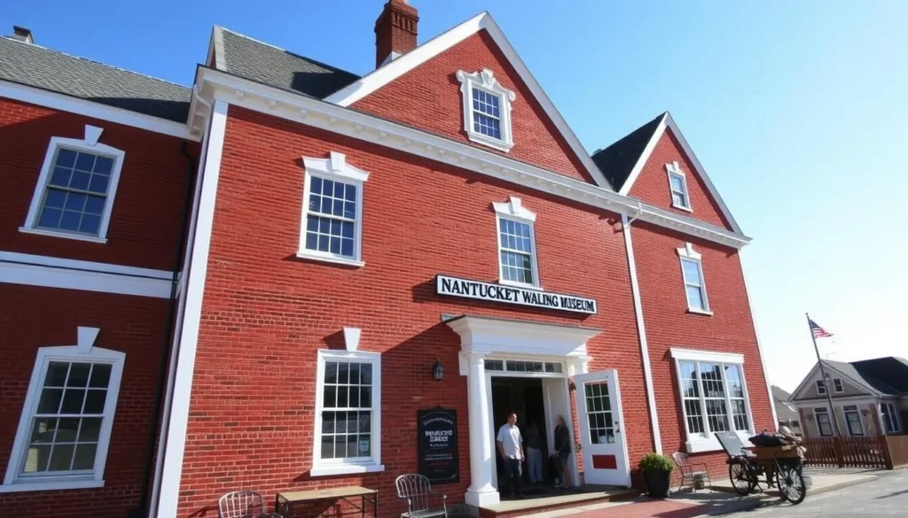 Nantucket Whaling Museum exterior with historic architecture Nantucket Whaling Museum exterior with historic architecture