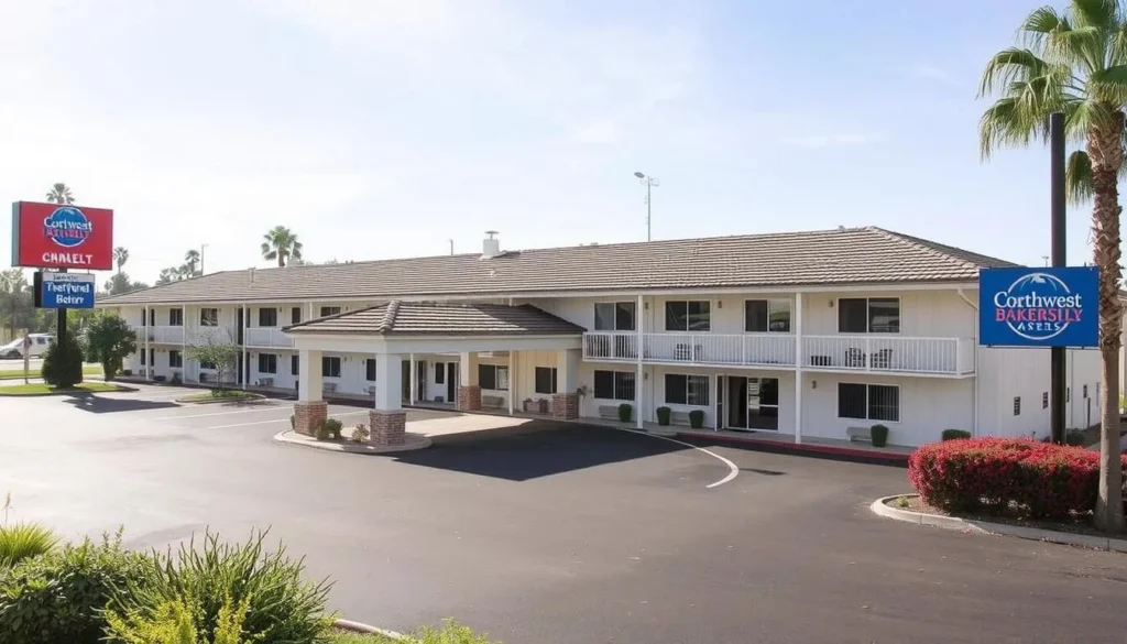 Northwest Bakersfield hotel near the Kern River Parkway