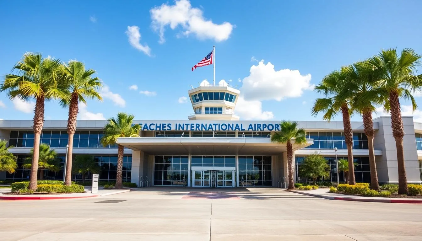 Northwest Florida Beaches International Airport in Bay County Florida