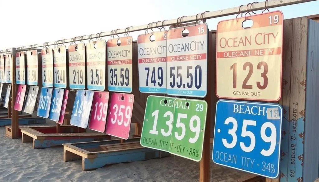 Ocean City NJ beach tag prices