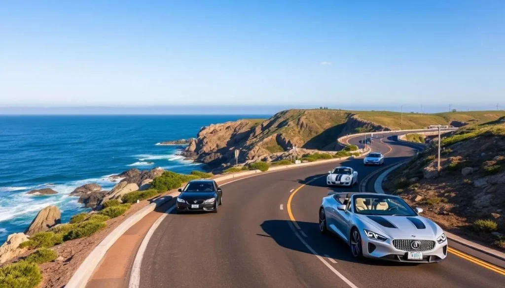 Ocean Drive scenic route in Newport Rhode Island Ocean Drive scenic route in Newport Rhode Island