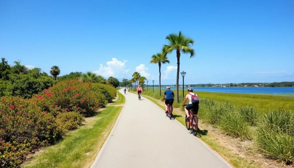Palm Beach Lake Trail biking path
