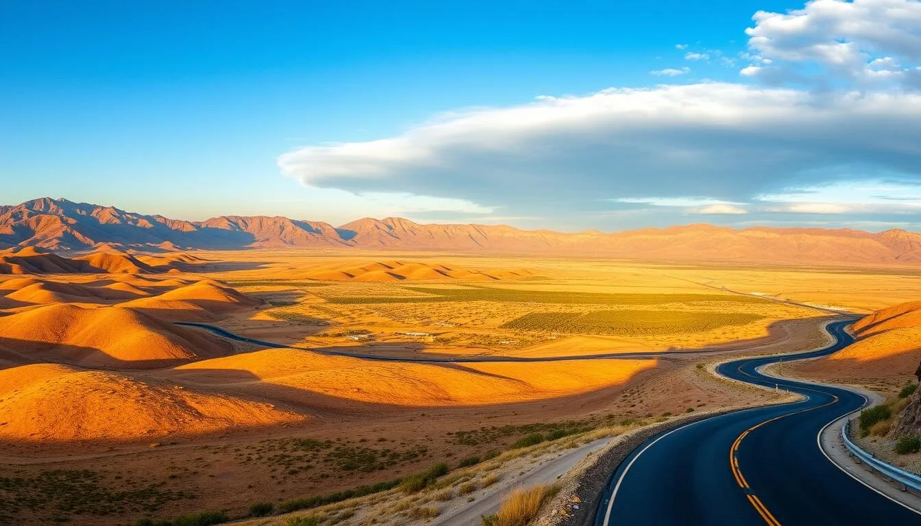 Panoramic view of Kern County's diverse landscape showing mountains, valleys, and desert terrain - Kern County, California: Best Things to Do