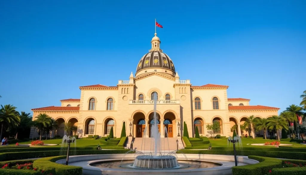 Pasadena City Hall architecture in Los Angeles County California Pasadena City Hall architecture in Los Angeles County California