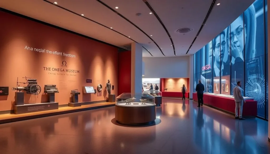 Plan your visit to Omega Museum
