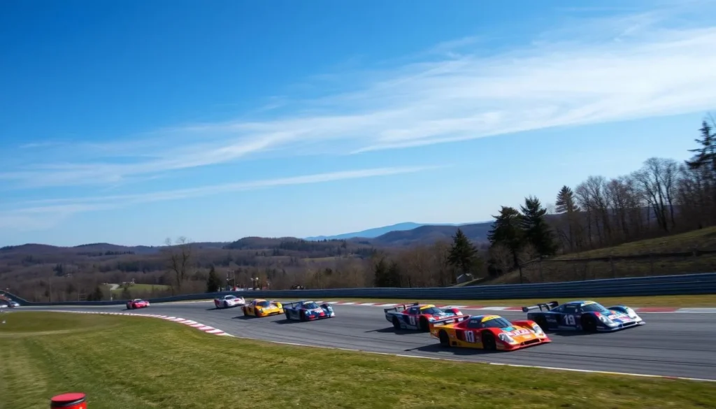 Racing action at Watkins Glen International racetrack, a popular Schuyler County, New York thing to do Racing action at Watkins Glen International racetrack, a popular Schuyler County, New York thing to do