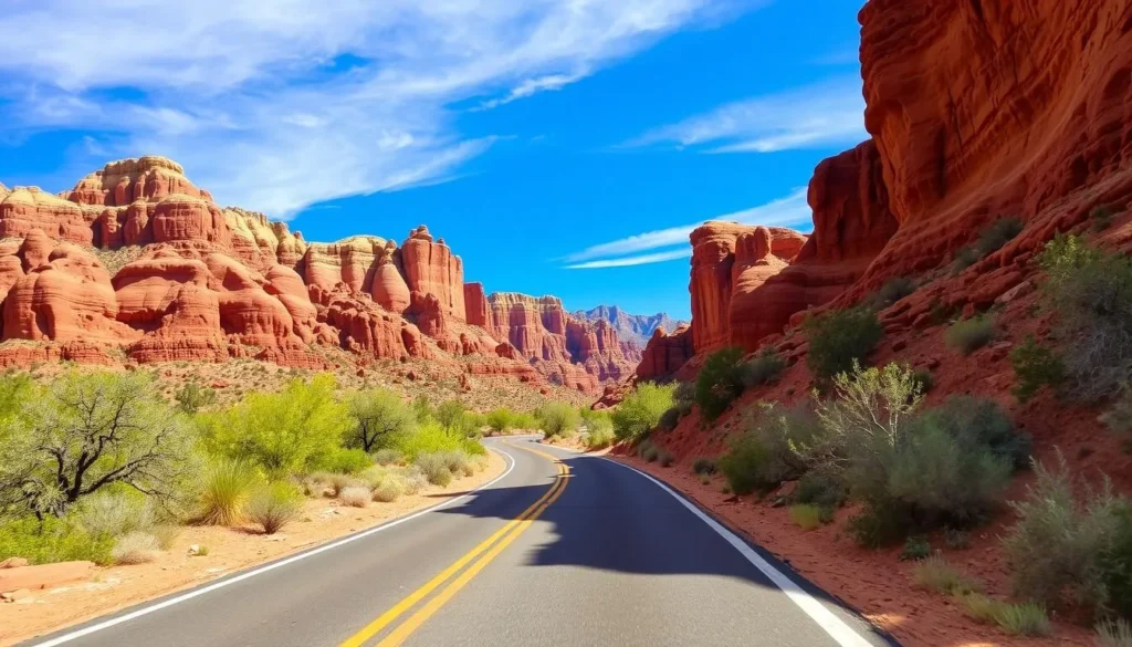 Red Rock Canyon scenic drive