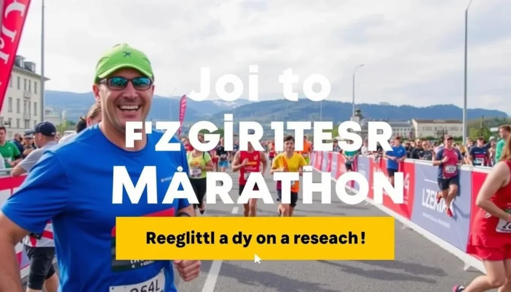 Register now for the Zurich Marathon