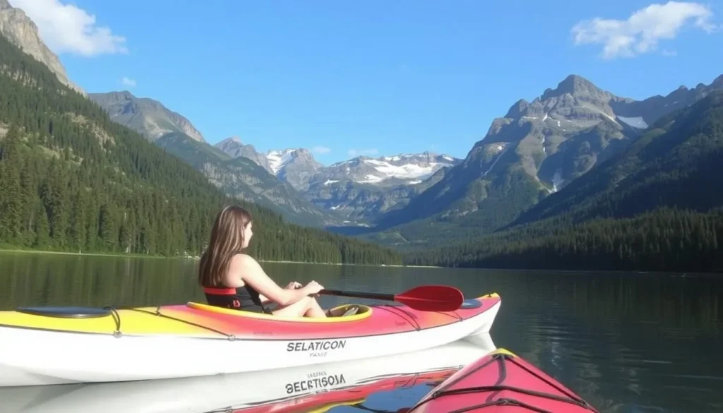 Rent a kayak or paddleboard and explore Glacier National Park's lakes Rent a kayak or paddleboard and explore Glacier National Park's lakes
