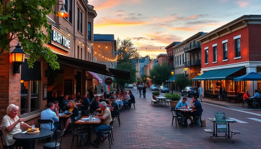 Restaurant with outdoor seating in Historic Downtown Ocala, Marion County Florida Restaurant with outdoor seating in Historic Downtown Ocala, Marion County Florida