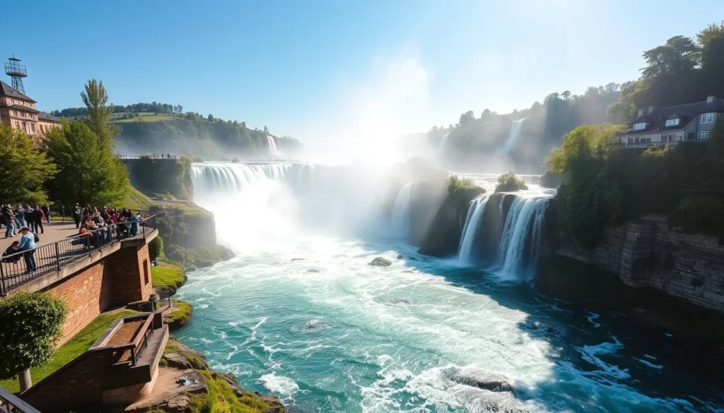 Rhine Falls, Europe's largest waterfall