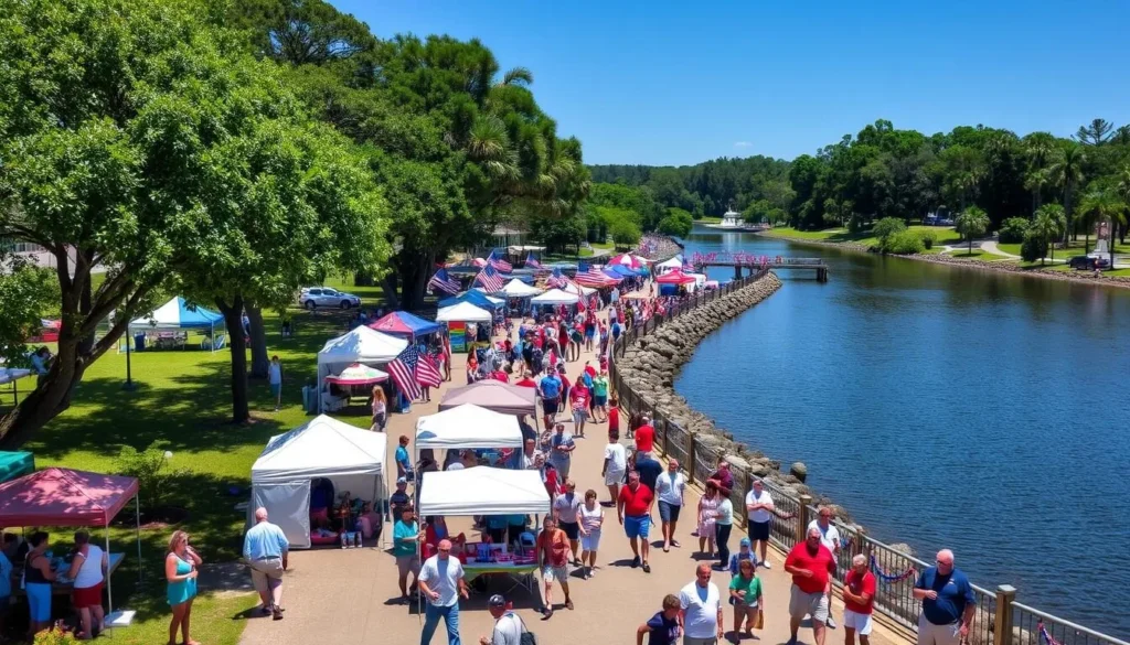 RiverFest celebration in Green Cove Springs, Clay County Florida, a festive thing to do on Memorial Day weekend RiverFest celebration in Green Cove Springs, Clay County Florida, a festive thing to do on Memorial Day weekend