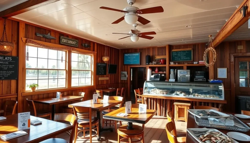 Rustic seafood restaurant in DeSoto County Florida