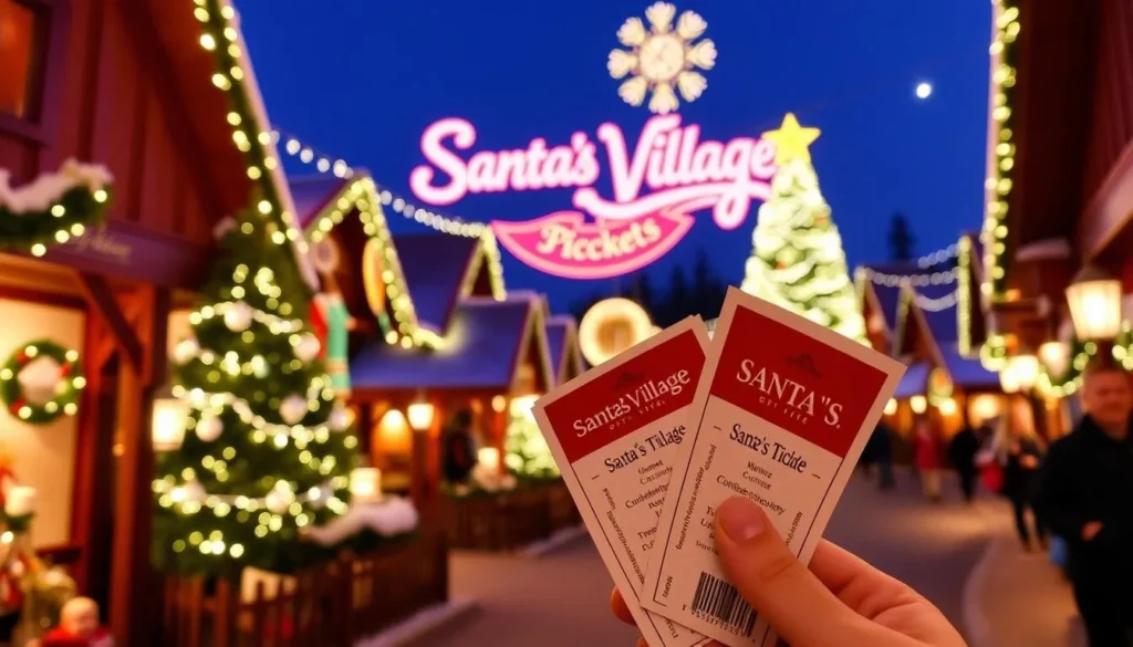 Santa's Village New Hampshire tickets