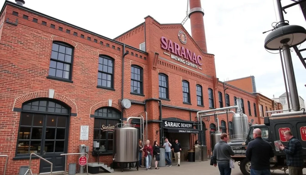 Saranac Brewery tour in Oneida County New York Saranac Brewery tour in Oneida County New York