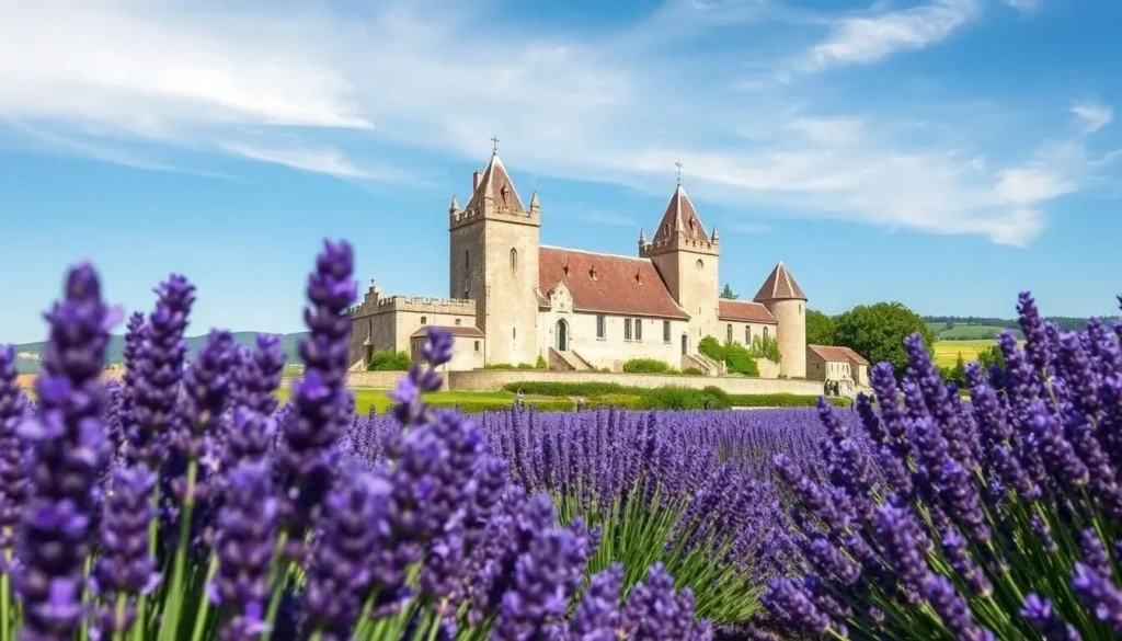 Sénanque Abbey surrounded by lavender