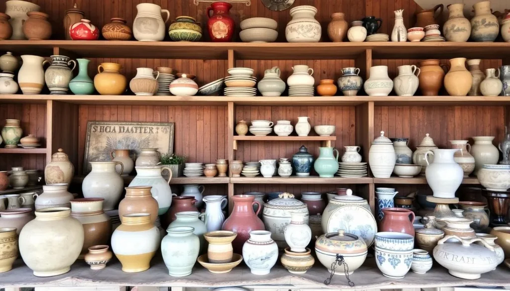 Shearwater Pottery, a historic pottery studio in Ocean Springs, Mississippi