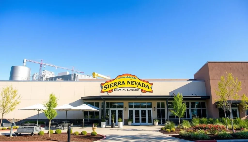 Sierra Nevada Brewing Company in Chico Butte County California Sierra Nevada Brewing Company in Chico Butte County California