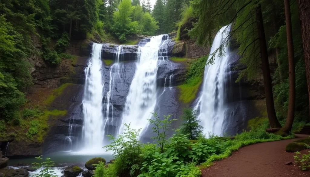 Silver Falls State Park Trail of Ten Falls image