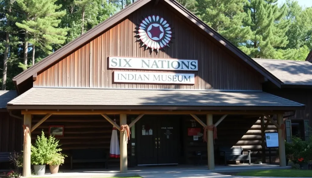 Six Nations Indian Museum in Onchiota, Franklin County, New York Six Nations Indian Museum in Onchiota, Franklin County, New York