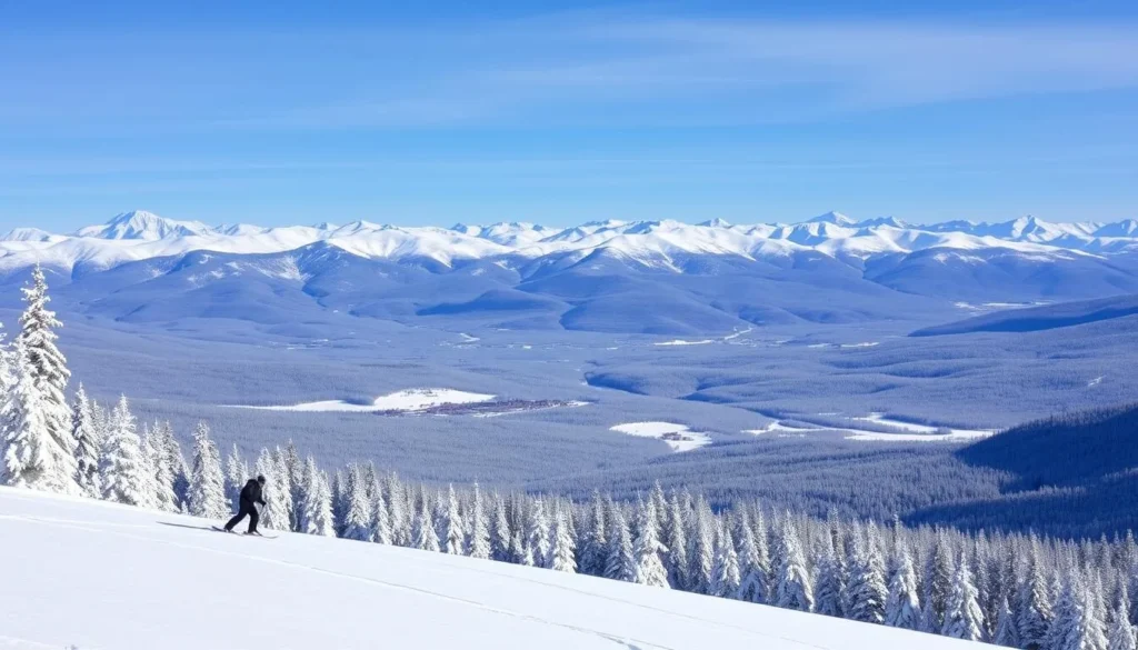 Skiing at Bretton Woods ski resort