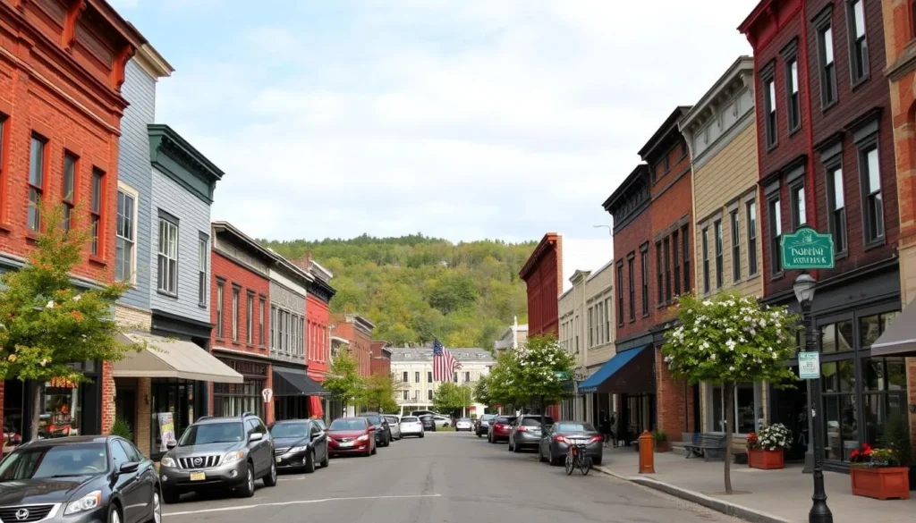 Small town main street in Hamilton County New York things to do Small town main street in Hamilton County New York things to do