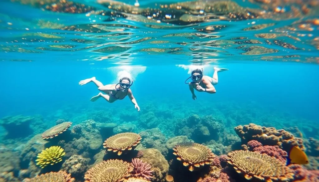Snorkeling in Honolua Bay, Maui