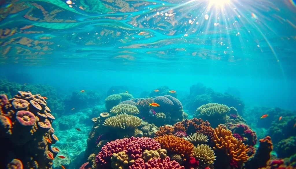 Snorkeling in Huahine Island, French Polynesia
