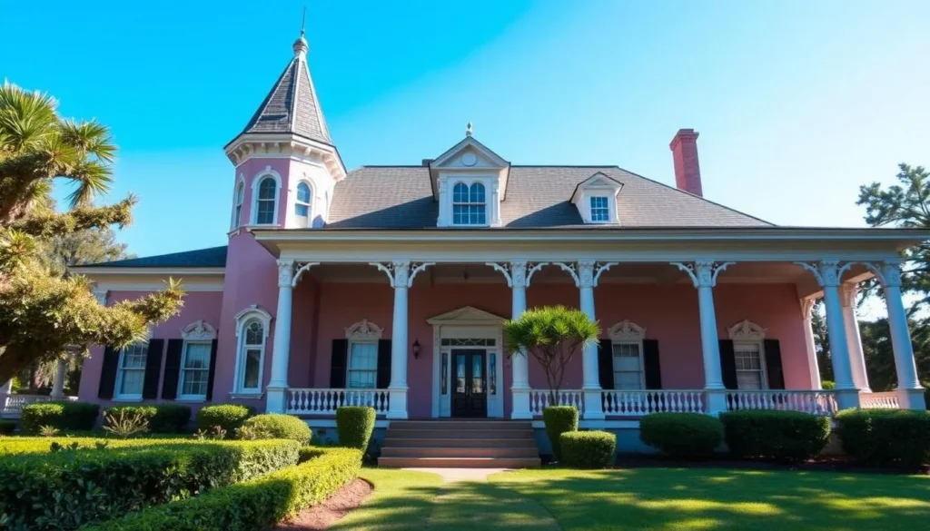 Southdown Plantation House museum in Houma with Victorian architecture Southdown Plantation House museum in Houma with Victorian architecture