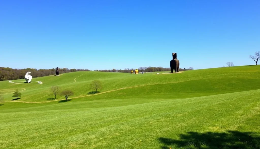 Storm King Art Center in Orange County New York featuring large outdoor sculptures Storm King Art Center in Orange County New York featuring large outdoor sculptures