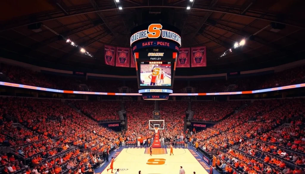 Syracuse University basketball game at The Dome in Onondaga County Syracuse University basketball game at The Dome in Onondaga County