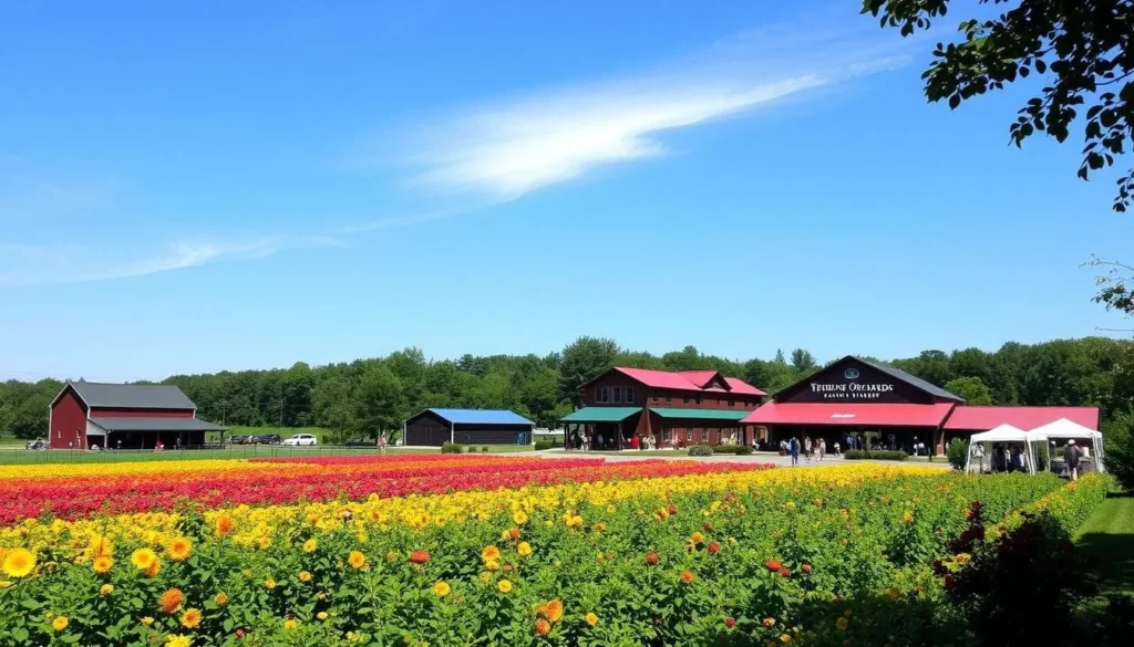 Terhune Orchards farm near Princeton with pick-your-own fruits and winery
