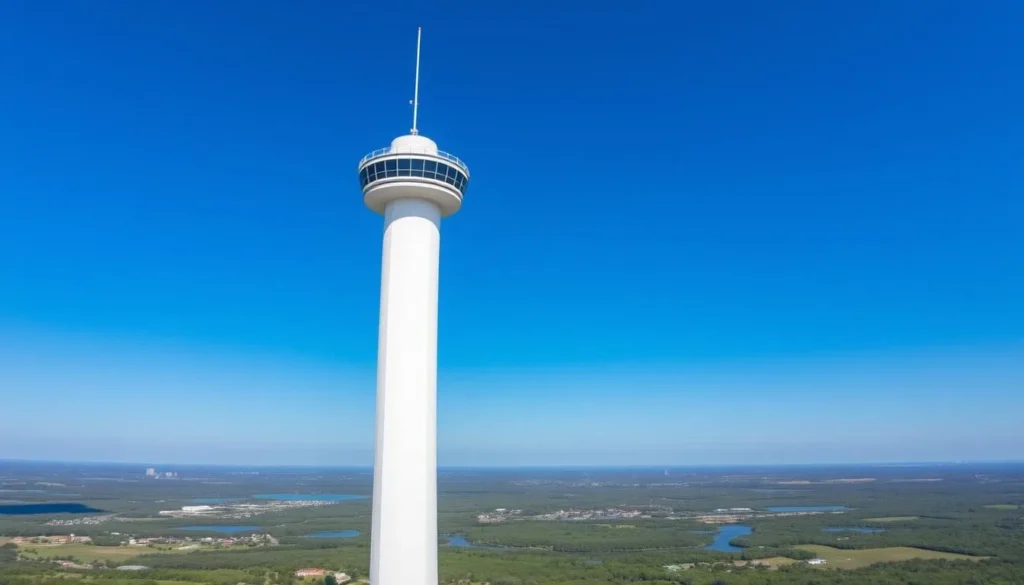 The Citrus Tower in Clermont with panoramic views of Lake County's hills and lakes The Citrus Tower in Clermont with panoramic views of Lake County's hills and lakes