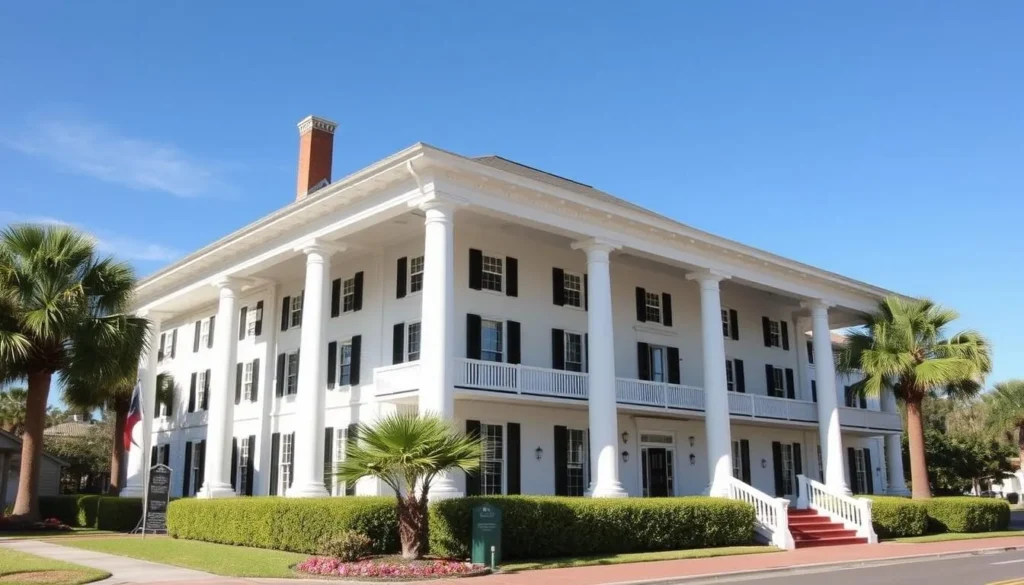 The historic Clewiston Inn in Hendry County, Florida with its classic Southern architecture The historic Clewiston Inn in Hendry County, Florida with its classic Southern architecture