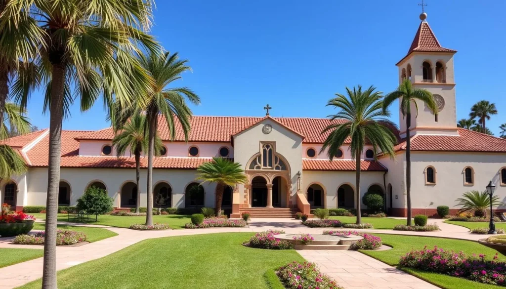 The historic Saint Leo Abbey with its beautiful architecture and peaceful grounds The historic Saint Leo Abbey with its beautiful architecture and peaceful grounds